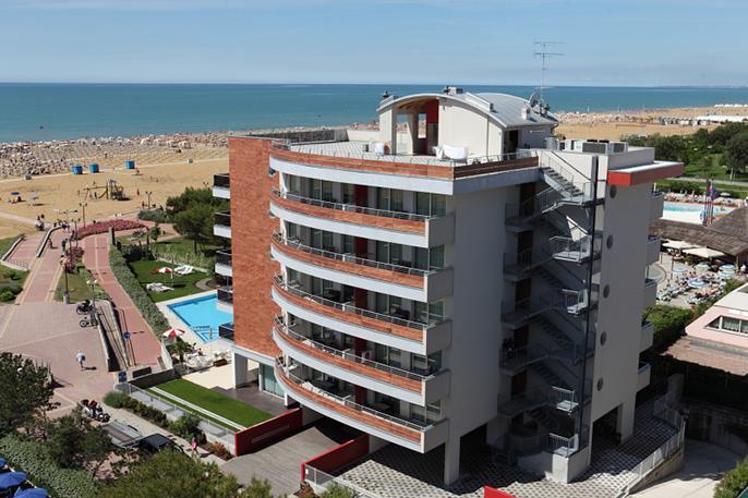 Residence Panorama Apart Hotel Bibione Exteriér fotografie